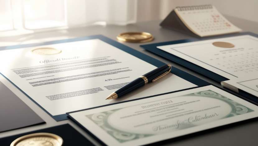 Изображение различных документов и сертификатов